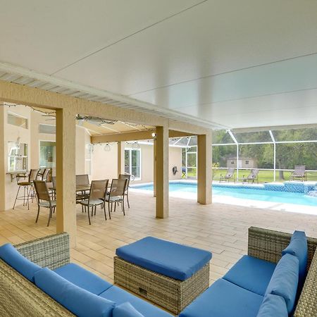 Private Fort Myers Escape With Screened Pool And Lanai Villa Exterior photo