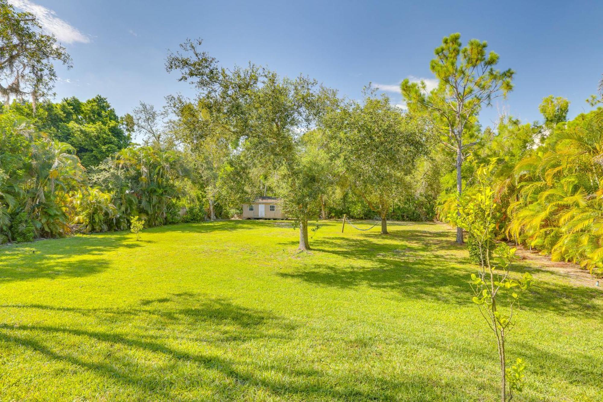 Private Fort Myers Escape With Screened Pool And Lanai Villa Exterior photo